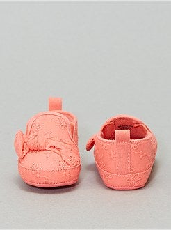 Pantofole in tessuto con ricamo - Kiabi