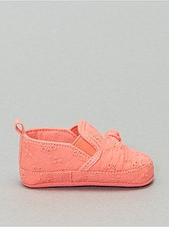 Pantofole in tessuto con ricamo - Kiabi