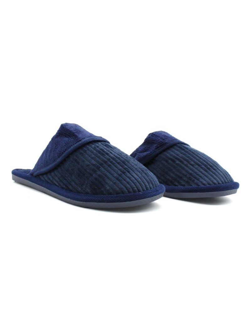 Pantofole in velluto Kebello Blu marino - Kiabi