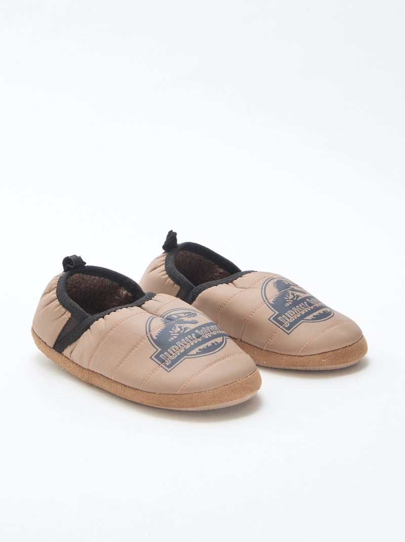 Pantofole 'Jurassic World' Marrone - Kiabi