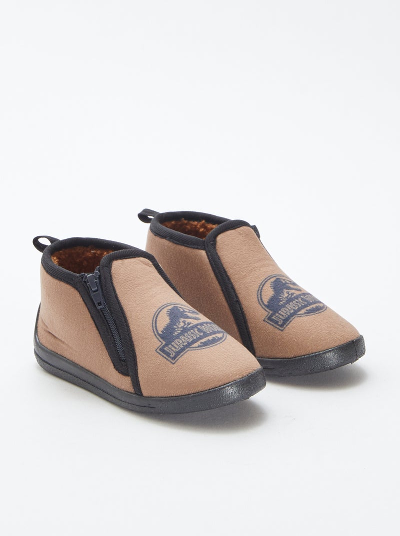 Pantofole 'Jurassic World' Marrone - Kiabi