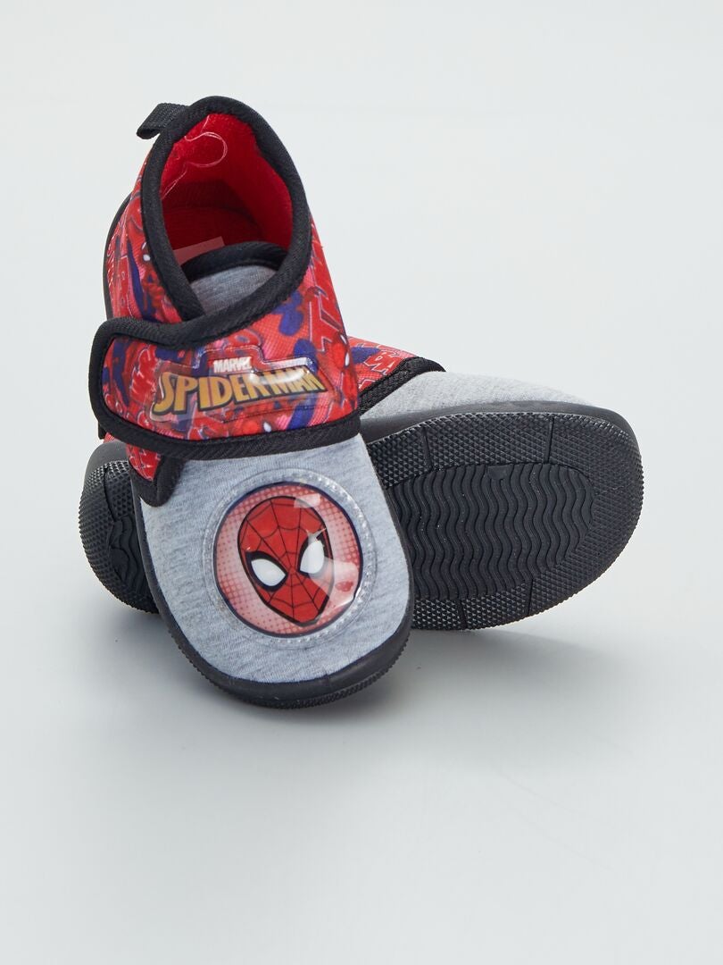 Pantofole luminose 'Spider-Man' rosso - Kiabi