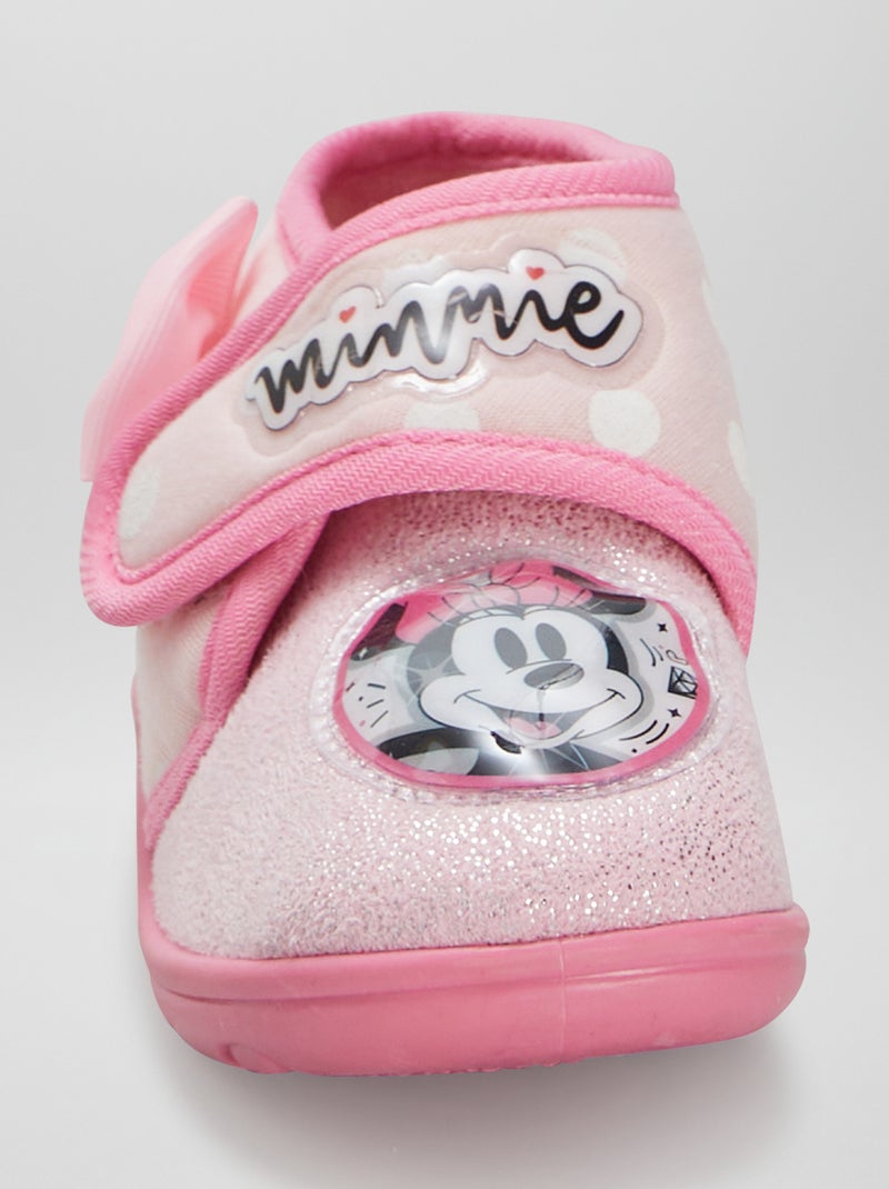Pantofole 'Minnie' con apertura a strappo ROSA - Kiabi