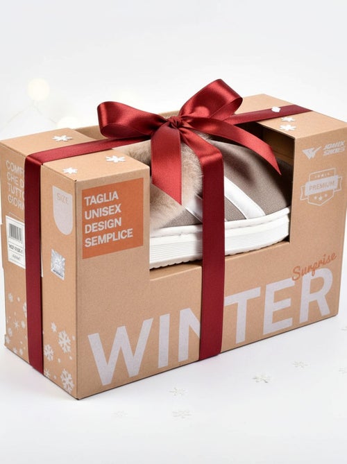 Pantofole miste invernali foderate ND10929 - Kiabi