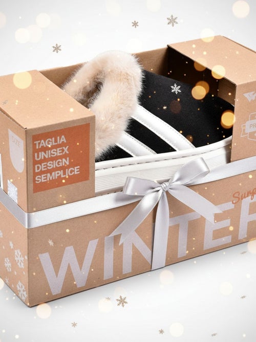 Pantofole miste invernali foderate ND10929 - Kiabi