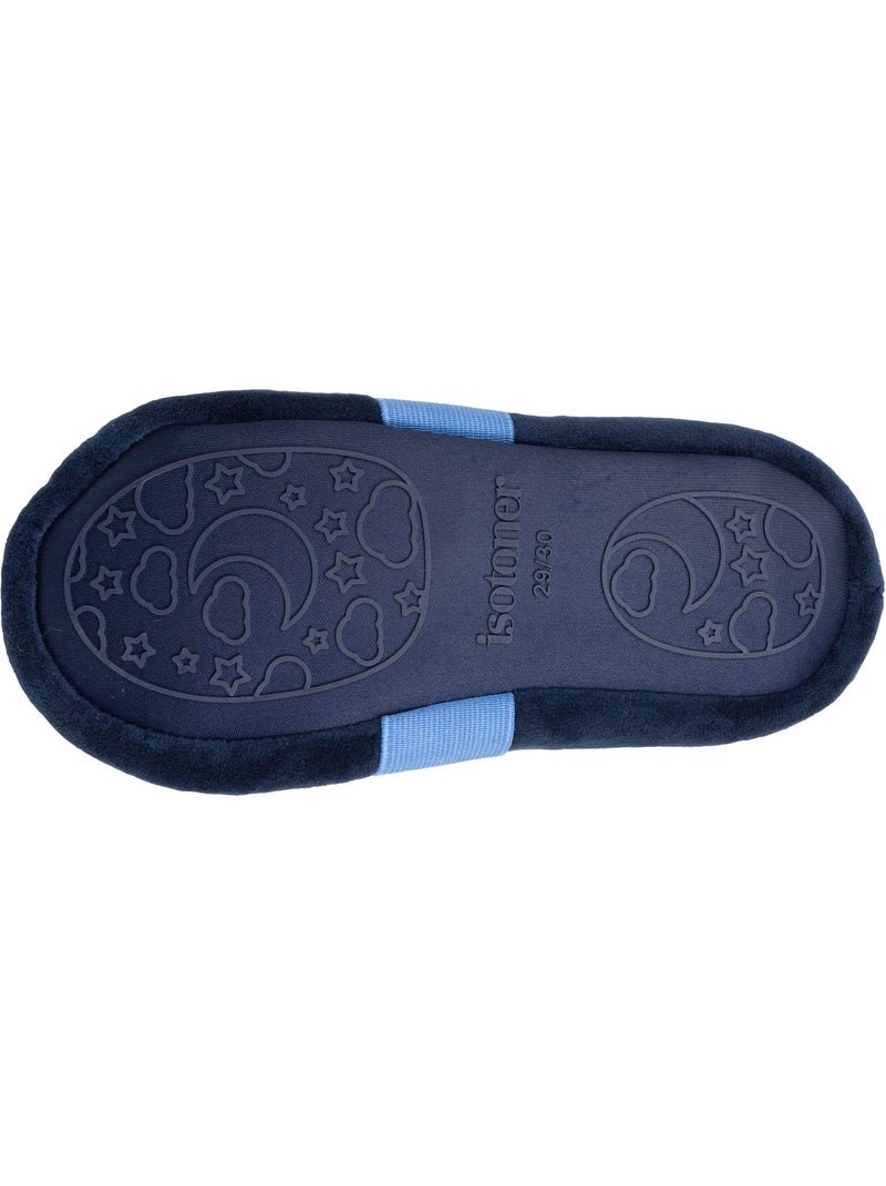 Pantofole mocassini  bambino isotoner Blu marino - Kiabi