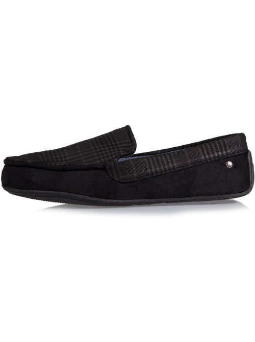 Pantofole mocassini in pelle scamosciata, suola in gomma uomo isotoner - Kiabi Pantofole mocassini in pelle scamosciata, suola in gomma uomo isotoner - Kiabi