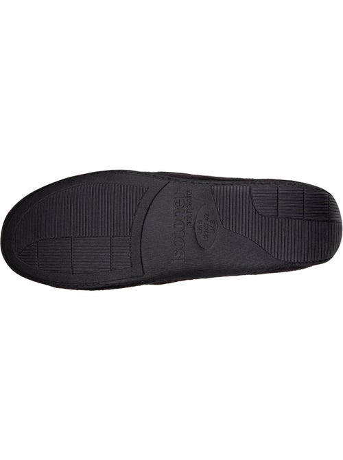 Pantofole mocassini in pelle scamosciata, suola in gomma uomo isotoner - Kiabi Pantofole mocassini in pelle scamosciata, suola in gomma uomo isotoner - Kiabi