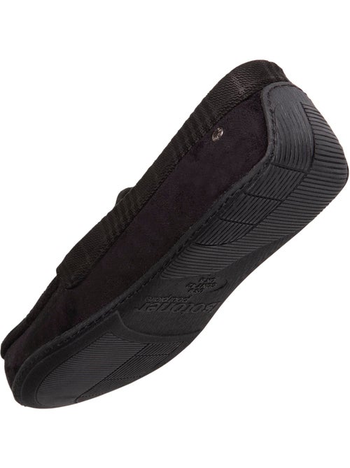 Pantofole mocassini in pelle scamosciata, suola in gomma uomo isotoner - Kiabi Pantofole mocassini in pelle scamosciata, suola in gomma uomo isotoner - Kiabi