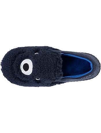 Pantofole mocassini in sherpa, suola antiscivolo bambino isotoner