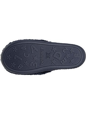 Pantofole mocassini in sherpa, suola antiscivolo bambino isotoner