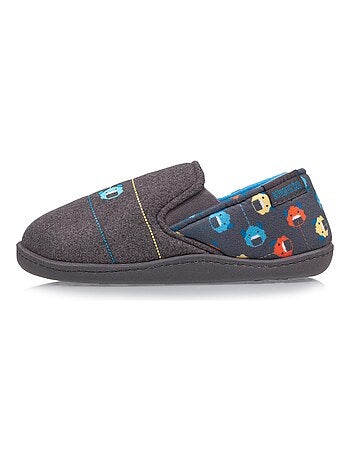 Pantofole mocassini leggero e confortevole, facile da bambino Isotoner