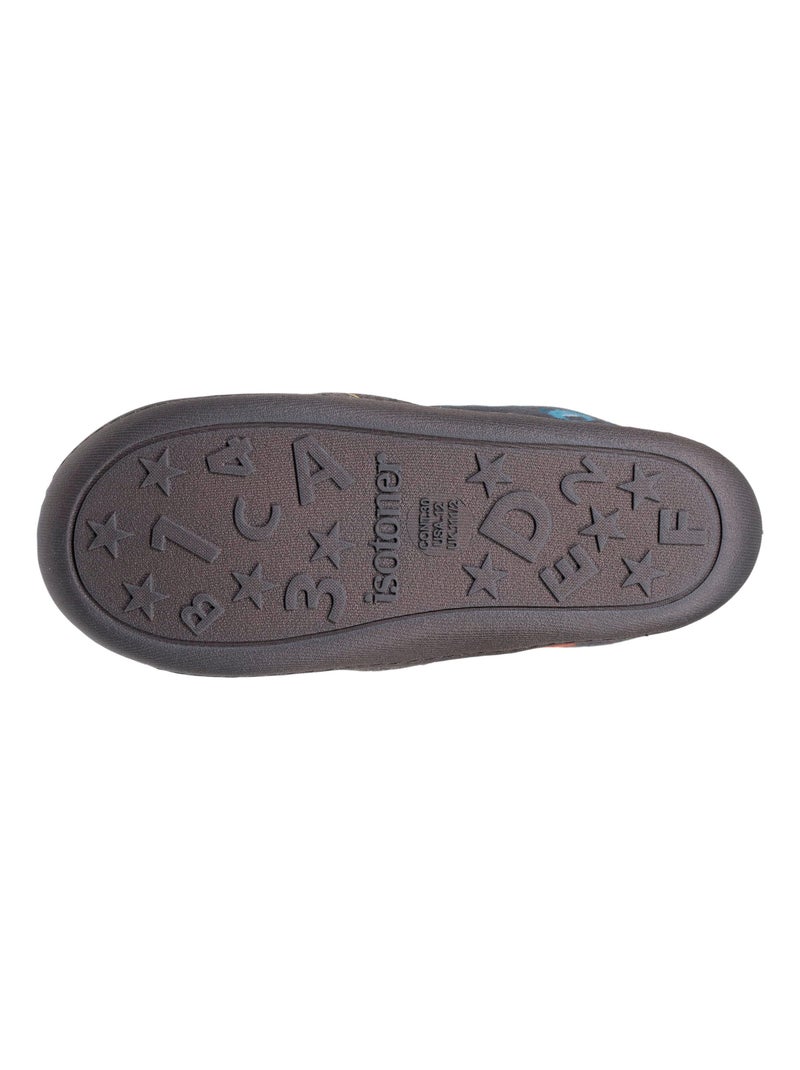Pantofole mocassini leggero e confortevole, facile da bambino Isotoner Grigio melangiato - Kiabi