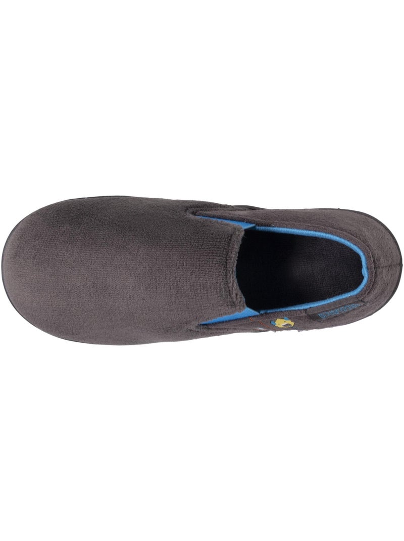 Pantofole mocassini leggero e confortevole, facile da bambino isotoner Grigio melangiato - Kiabi