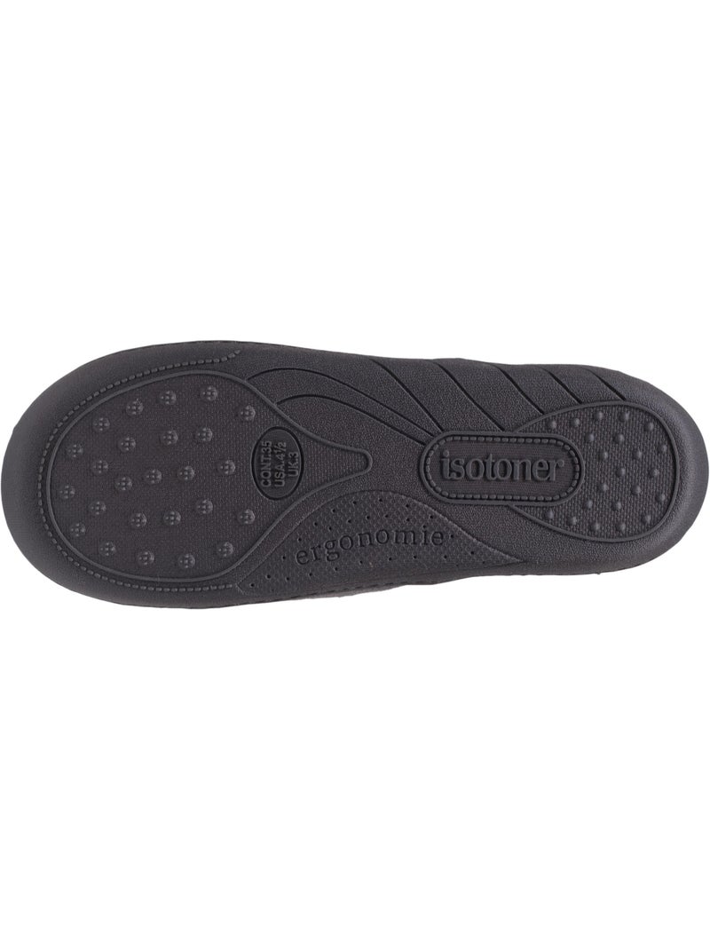 Pantofole mocassini leggero e confortevole, facile da bambino isotoner Grigio melangiato - Kiabi