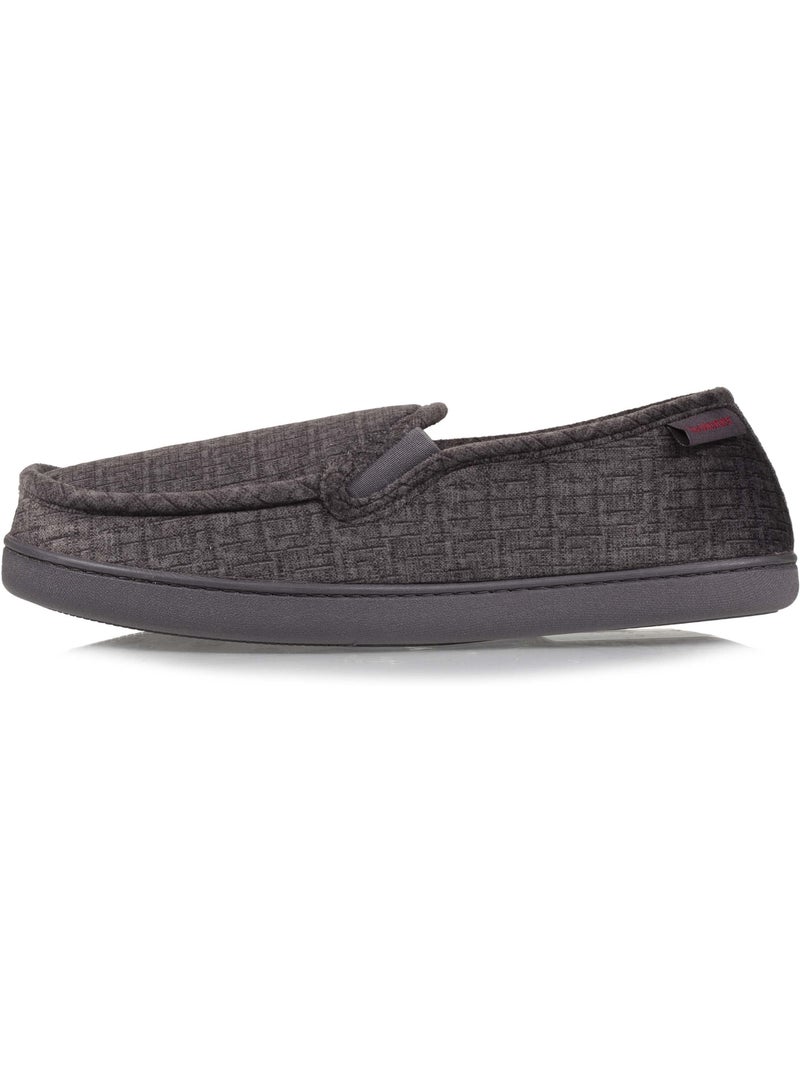 Pantofole mocassini morbidissimo velluto uomo Grigio - Kiabi