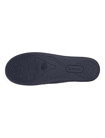 Pantofole mocassini Morbidissimo velluto uomo Isotoner