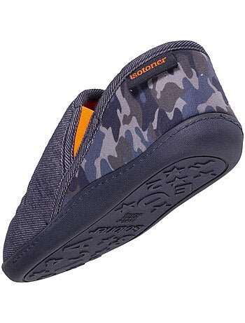 Pantofole mocassini Mostro a strisce bambino Isotoner