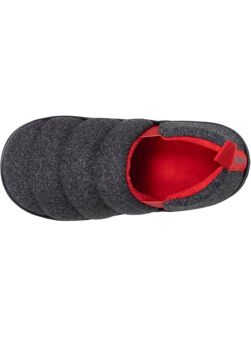 Pantofole mocassini pile melange con suola bloup extra bambino isotoner - Kiabi Pantofole mocassini pile melange con suola bloup extra bambino isotoner - Kiabi