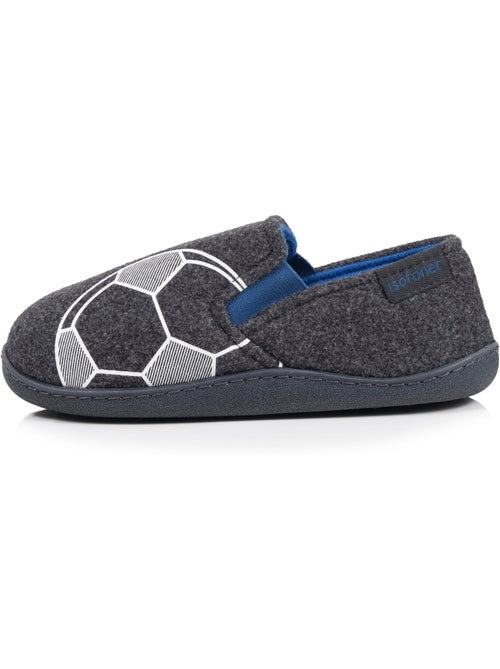 Pantofole mocassini pile melange, sostegno per il piede, bambino isotoner - Kiabi Pantofole mocassini pile melange, sostegno per il piede, bambino isotoner - Kiabi