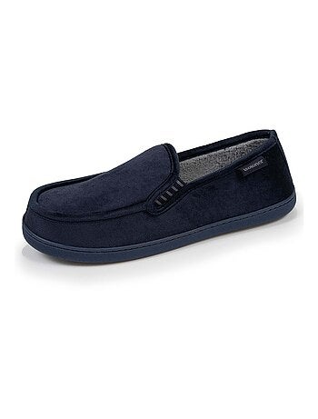 Pantofole mocassini soletta in memory foam uomo Isotoner