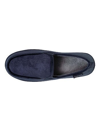 Pantofole mocassini soletta in memory foam uomo Isotoner