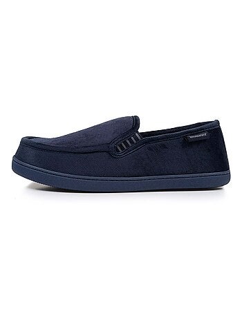 Pantofole mocassini soletta in memory foam uomo Isotoner