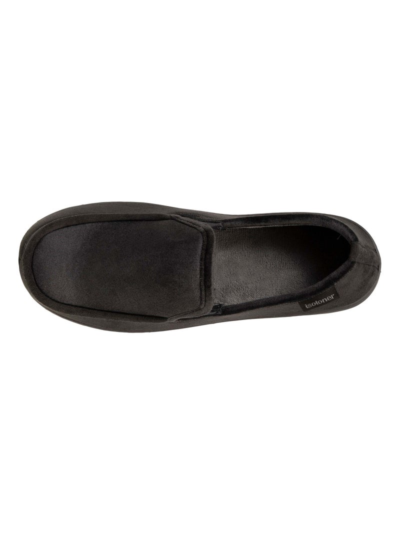 Pantofole mocassini soletta in memory foam uomo Isotoner Grigio - Kiabi