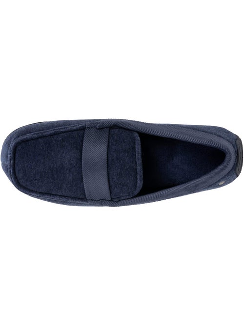 Pantofole mocassini suola in gomma ultra confortevole e uomo Isotoner - Kiabi