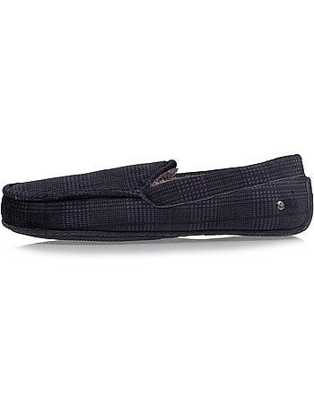 Pantofole mocassini suola in gomma ultra confortevole e uomo isotoner