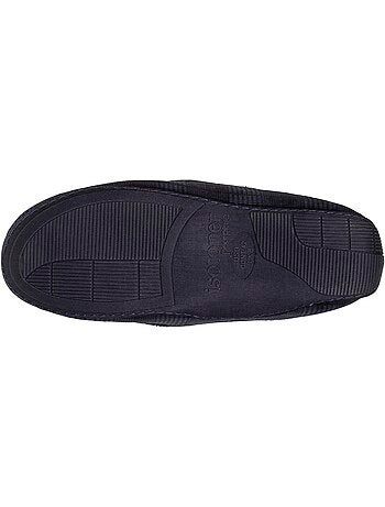 Pantofole mocassini suola in gomma ultra confortevole e uomo isotoner