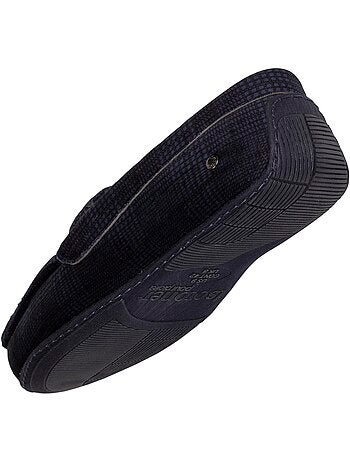 Pantofole mocassini suola in gomma ultra confortevole e uomo isotoner