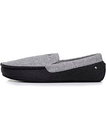 Pantofole mocassini suola in gomma ultra confortevole e uomo isotoner