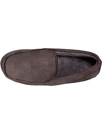 Pantofole mocassini suola in gomma ultra confortevole e uomo isotoner