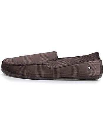 Pantofole mocassini suola in gomma ultra confortevole e uomo isotoner