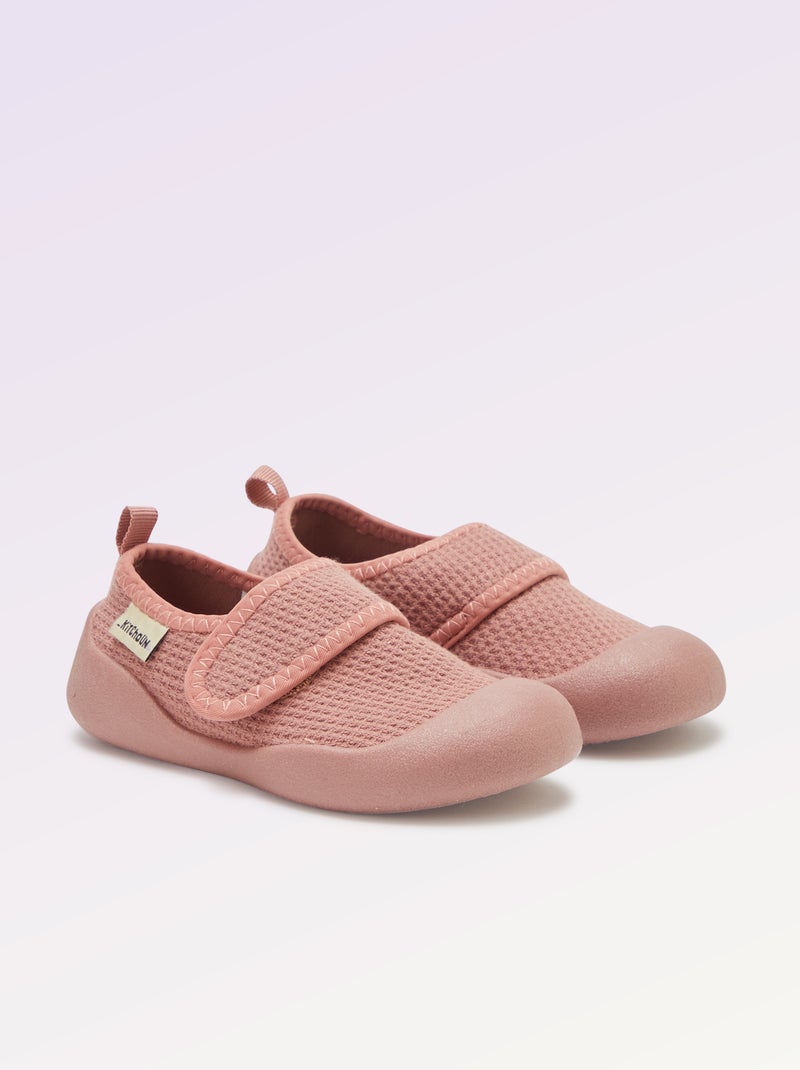 Pantofole morbide basse motricità 3 - Kitchoun Rosa - Kiabi