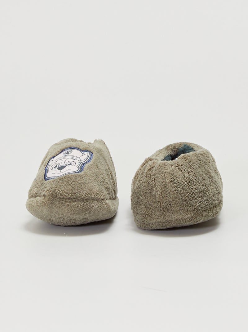 Pantofole Grigie In Lana Di Pecora 100% Biologica Per Uomo, Unisex - Foto 8