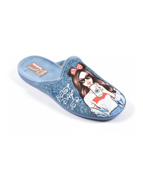 Pantofole Mule donna PHOTOPRINT - Kiabi Pantofole Mule donna PHOTOPRINT - Kiabi