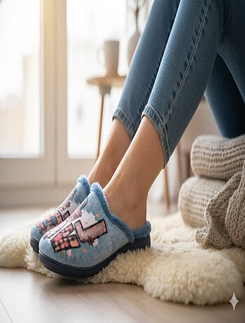 Pantofole Mule donna PHOTOPRINT