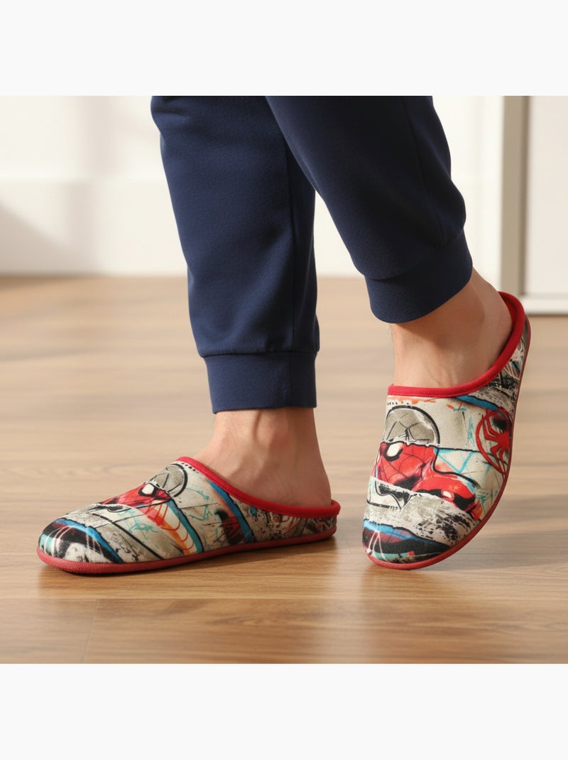 Pantofole mule uomo ozabi fantasia spagna Rosso - Kiabi