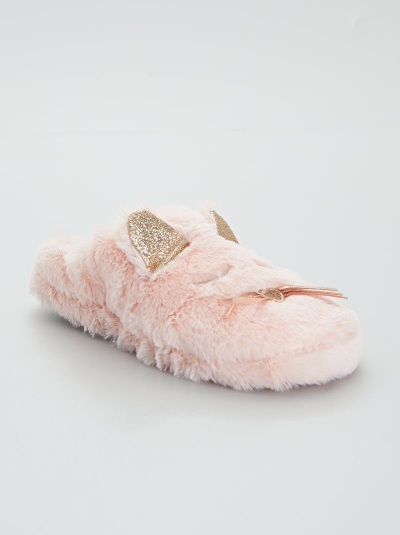 Pantofole Mules Animali - - ROSA - 8.00 - Foto 6