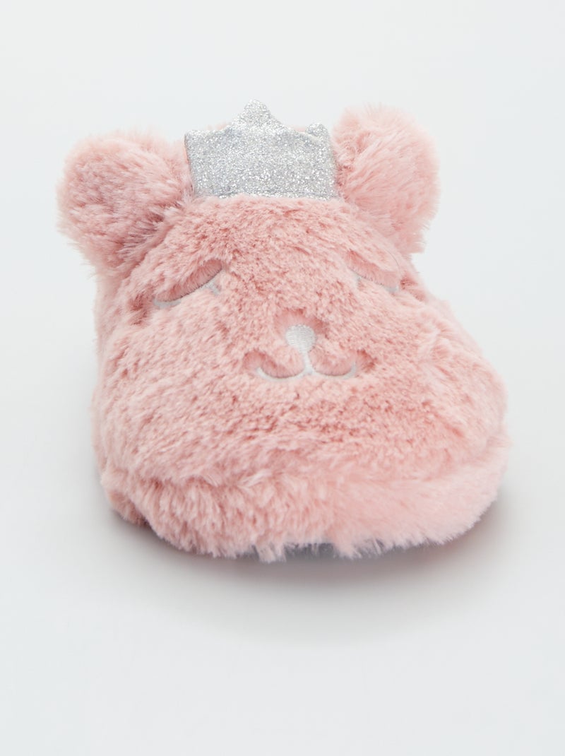 Pantofole mules animale gatto - rosa - Kiabi - 11.00