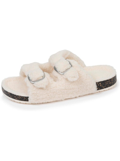 Pantofole mules aperte ammortizzazione del tallone, comfort di donna isotoner - Kiabi Pantofole mules aperte ammortizzazione del tallone, comfort di donna isotoner - Kiabi
