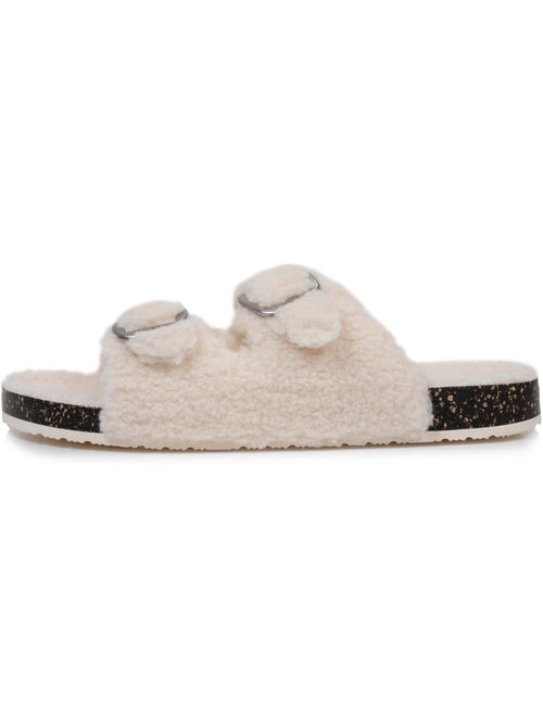 Pantofole mules aperte ammortizzazione del tallone, comfort di donna isotoner - Kiabi Pantofole mules aperte ammortizzazione del tallone, comfort di donna isotoner - Kiabi