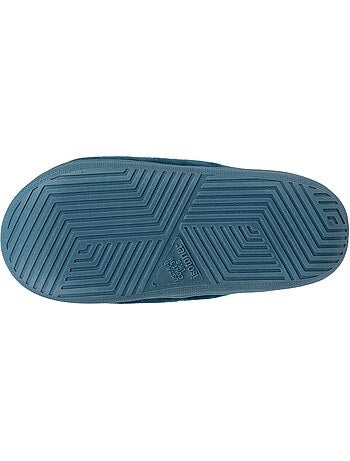 Pantofole mules aperte Suola XTRA Comfort in velluto e rete donna Isotoner