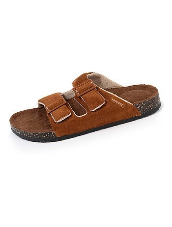 Pantofole mules aperte ultra-confortevole uomo Isotoner