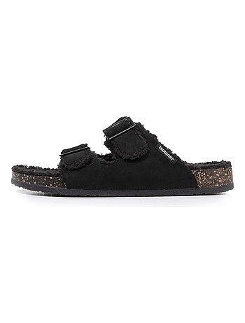 Pantofole mules aperte ultra-confortevole uomo Isotoner