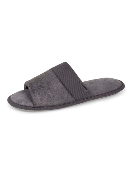Pantofole mules aperte  uomo Isotoner - Kiabi