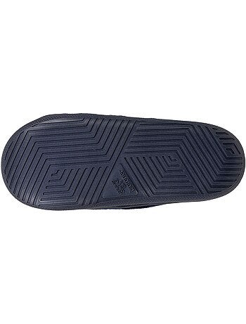 Pantofole mules aperte velluto ultramorbido, suola comfort uomo Isotoner