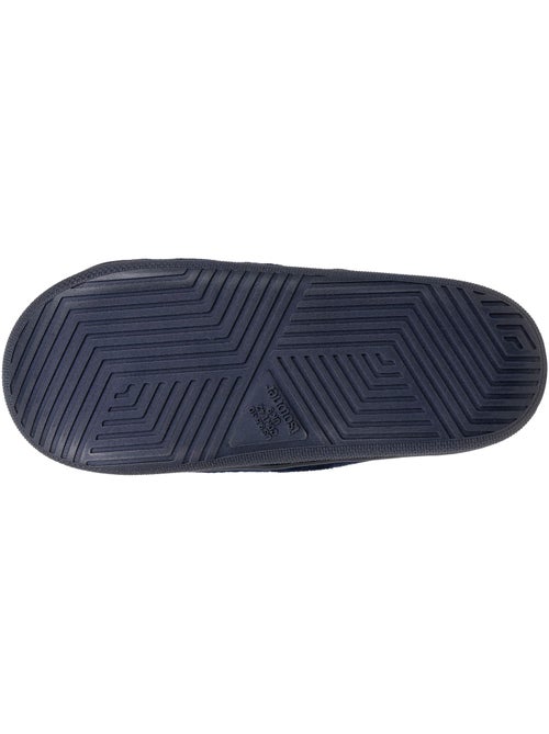 Pantofole mules aperte velluto ultramorbido, suola comfort uomo Isotoner - Kiabi